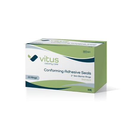 Skin Barrier Ring Vitus Moldable, Standard Wear Adhesive without Tape Without Flange Universal System 2 Inch