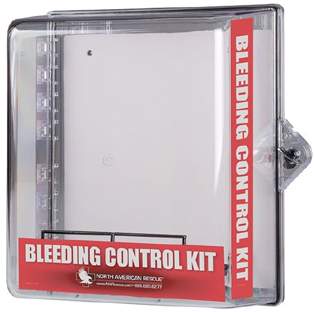 Public Access Bleeding Control Clear Wall Case 16 X 16 X 8 Inch