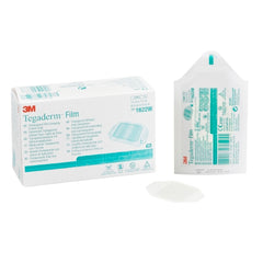 Transparent Film Dressing 3M™ Tegaderm™ Rectangle 1-3/4 X 1-3/4 Inch Frame Style Delivery With Label Sterile