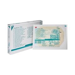 Transparent Film Dressing 3M™ Tegaderm™ Rectangle 4 X 4-3/4 Inch Frame Style Delivery With Label Sterile