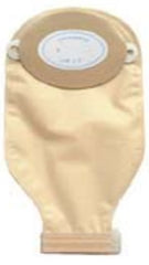 Ostomy Pouch Nu-Flex™ Nu-Comfort™ Two-Piece System 11 Inch Length Drainable Oval B, Convex, Trim to Fit