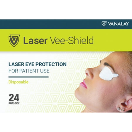 Laser Eye Protector Vee-Shield One Size Fits Most Adhesive