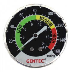 881VR Suction Regulator Gauge with Lens