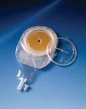 Ostomy Pouch Assura® Post-op One-Piece System 13 Inch Length 1/2 to 3-7/8 Inch Stoma Drainable Flat, Trim to Fit