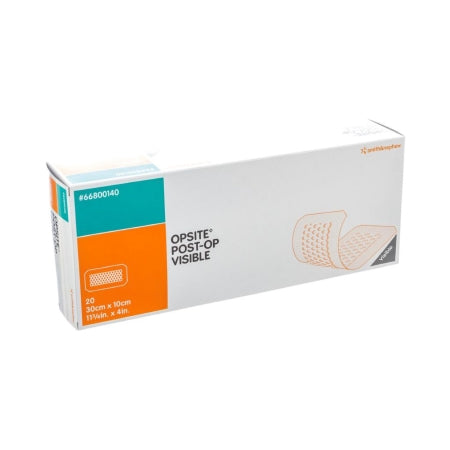 Post-Op Foam Dressing OpSite Post-Op Visible 4 X 12 Inch Rectangle Ste Post-Op Foam Dressing OpSite Post-Op Visible 4 X 12 Inch Rectangle Ste