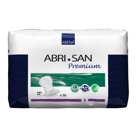 Incontinence Liner Abri-San™ Premium 21 Inch Length Moderate Absorbency Fluff / Polymer Core Level 5 Adult Unisex Disposable