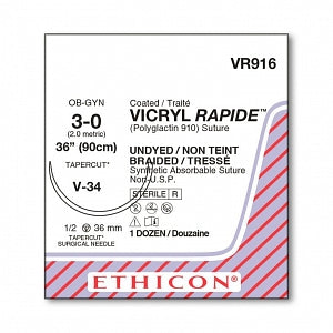 TAPERCUT VICRYL RAPIDE Absorbable Sutures