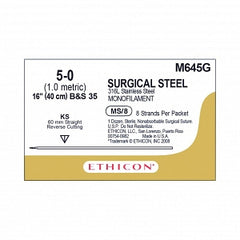 Straight-Cutting Surgical-Steel Nonabsorbable Sutures