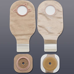 Ileostomy / Colostomy Pouch New Image™ Two-Piece System 12 Inch Length Drainable Flat, Trim to Fit