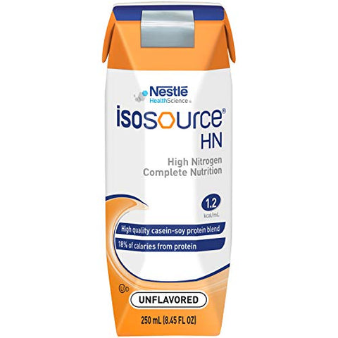 Isosource Complete Nutrition, 1.5 Calorically Dense, Unflavored, 8.45 fl oz (Pack of 24)