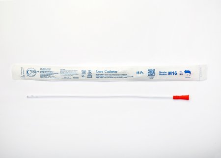 Urethral Catheter Cure Catheter™ Straight Tip Uncoated PVC 16 Fr. 16 Inch