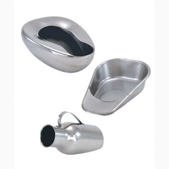 Fracture Bedpan Medegen Silver 1 Quart / 946 mL