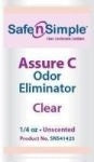 Odor Eliminator Assure C 1/4 oz., Clear