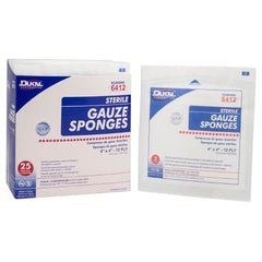 Gauze Sponge Dukal™ Cotton 12-Ply 4 X 4 Inch Square Sterile