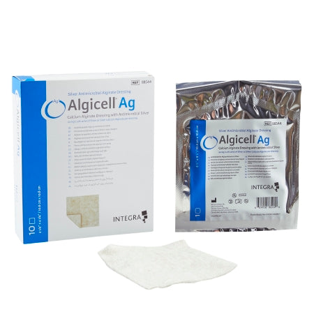 Silver Alginate Dressing Algicell® Ag 4-1/4 X 4-1/4 Inch Square Sterile