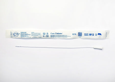 Urethral Catheter Cure Catheter™ Straight Tip Uncoated PVC 12 Fr. 16 Inch