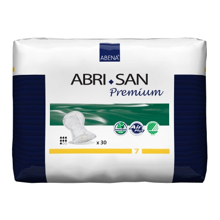 Incontinence Liner Abri-San™ Premium 25 Inch Length Moderate Absorbency Fluff / Polymer Core Level 7 Adult Unisex Disposable