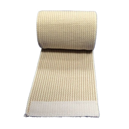 Elastic Bandage EZe-Band® LF Double Length Standard Compression Double Hook and Loop Closure Tan NonSterile
