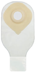 Ostomy Pouch Securi-T USA One-Piece System 12 Inch Length Drainable Convex, Pre-Cut