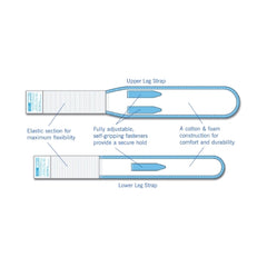 Lower Leg Strap Urocare® Small, Fits: 7 to 13 Inch Diameter, NonSterile