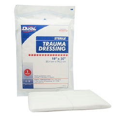 Trauma Dressing Dukal™ Nonwoven 1-Ply  Rectangle Sterile