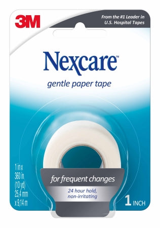 Medical Tape Nexcare™ Gentle Skin Friendly Paper 1 Inch X 10 Yard Whit –  Gilgal Medical Supplies Inc