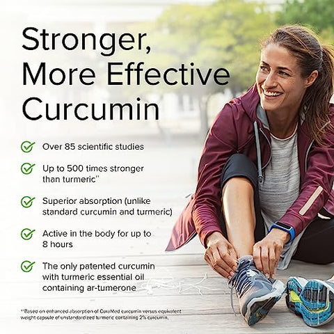 Terry Naturally CuraMed 750 mg Curcumin Complex - 60 Softgels - Superior Absorption BCM-95 - Non-GMO, Gluten Free, Halal - 60 Servings