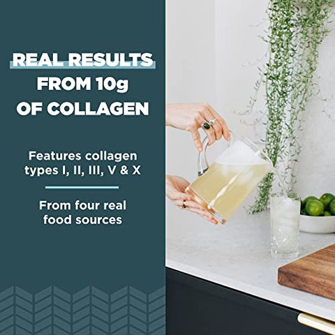 Collagen Powder Protein with Vitamin C and Probiotics by Ancient Nutrition, Multi Collagen Protein, Unflavored, 24 Servings, Hydrolyzed Collagen Peptides Supports Skin and Nails, Gut Health, 8.6oz