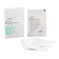 Alginate Dressing 2 X 2 Inch Square Calcium Alginate Sterile