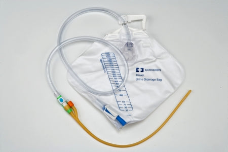 Indwelling Catheter Tray Kenguard™ Foley 16 Fr. 5 cc Balloon Latex