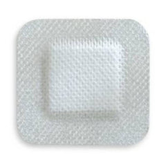 Adhesive Dressing  Nonwoven Gauze Square White NonSterile