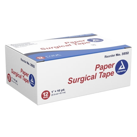 Medical Tape Dynarex® Porous Paper White NonSterile