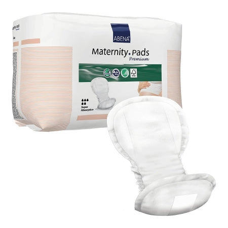 Incontinence Liner Abena™ Maternity Pad Premium 7.9 X 17.3 Inch Heavy Absorbency One Size Fits Most Adult Unisex Disposable