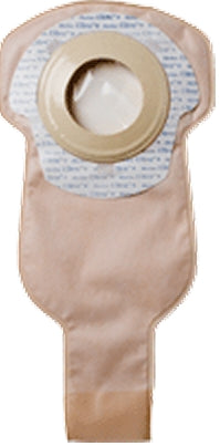 Ileostomy / Colostomy Pouch UltraLite™ One-Piece System 9 Inch Length Drainable Oval, Convex, Trim to Fit