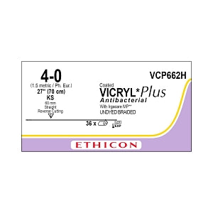 Coated Vicryl Plus Synthetic Absorbable Sutures