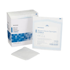 Gauze Sponge Cotton 12-Ply Square Sterile