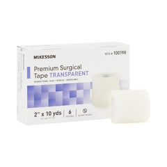 Medical Tape Water Resistant Plastic  Transparent NonSterile