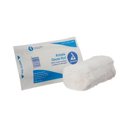 Fluff Bandage Roll Dynarex® Gauze 6-Ply 4-1/2 Inch X 4-1/10 Yard Roll Shape Sterile