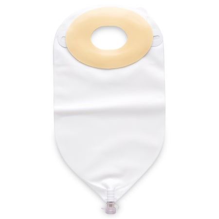 Urinary Pouch 11 Inch Length 3/4 to 1-1/2 Inch Stoma Oval A, Convex, Trim to Fit