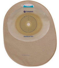 Ostomy Pouch SenSura® Mio One-Piece System 7 Inch Length, Midi 1-3/16 Inch Stoma Closed End Flat, Pre-Cut