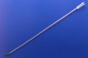 Urethral Catheter Rüsch® Tiemann Tip Silicone Coated PVC 22 Fr. 16 Inch