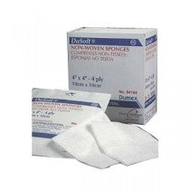 Nonwoven Sponge Dusoft Polyester / Rayon 4-Ply 4 X 4 Inch Square Sterile