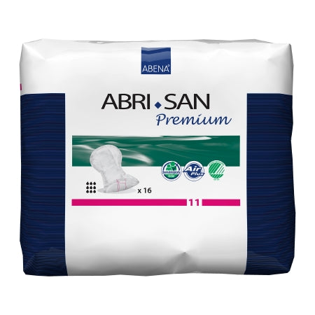 Incontinence Liner Abri-San™ Premium 28 Inch Length Heavy Absorbency Fluff / Polymer Core Level 11 Adult Unisex Disposable