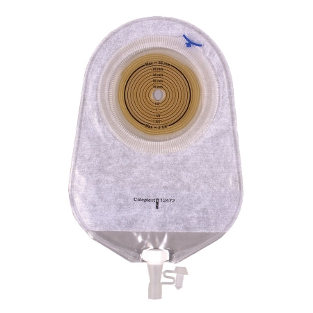 Urostomy Pouch Assura® One-Piece System 10-3/4 Inch Length 7/8 Inch Stoma Drainable Convex, Pre-Cut