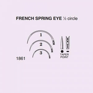 French Spring Eye Needle