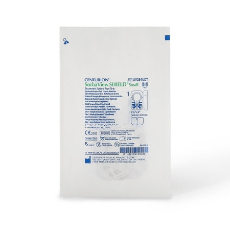 Integrated Securement Dressing Sorbaview SHIELD Fabric / Film  Sterile