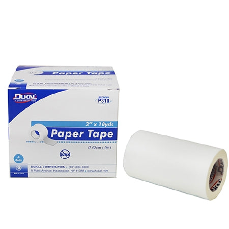 Medical Tape Dukal™ Microporous Paper 3 Inch X 10 Yard White NonSterile