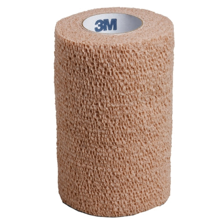 Cohesive Bandage 3M™ Coban™  Standard Compression Self-adherent Closure Tan NonSterile