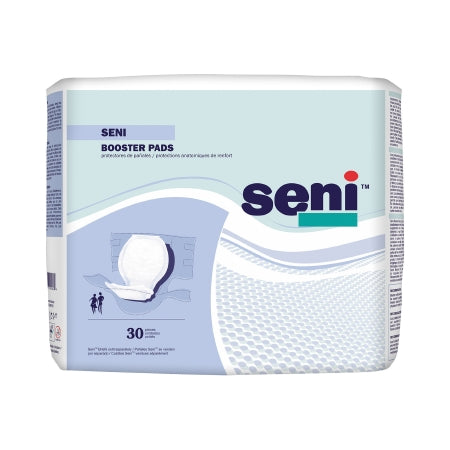 Booster Pad Seni® 25 Inch Length Moderate Absorbency One Size Fits Most Adult Unisex Disposable