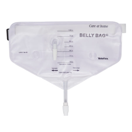 Urinary Drain Bag Belly Bag® Anti-Reflux Valve Sterile 1000 mL Vinyl